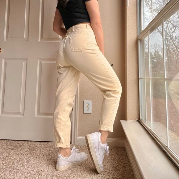 Talbots Jeans Vintage Cream Mom Jeans High Waisted Poshmark